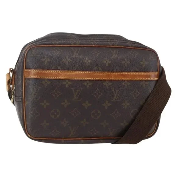 LOUIS VUITTON Monogram Reporter PM Shoulder Bag M45254 LV Auth bs30668 - Picture 1 of 16